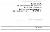 NASA Conference Publication 2323 NASA Administrative Data ...€¦ · The training was concentrated on the DP personnel. Until that training was completed, training of the users could