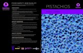 FOOD SAFETY AND QUALITY PISTACHIOS · 2020-04-10 · FOOD SAFETY AND QUALITY. Paramount Farms employs full-time, separate and dedicated Food Safety, Quality Assurance and Quality