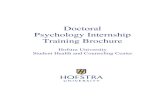 Doctoral Psychology Internship Training Brochure · MULTICULTURALISM & DIVERSITY The Student Health and Counseling Center Internship training program respects diversity and multicultural
