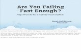 Are You Failing Fast Enough? › europe2012 › sites › eclipsecon.org.euro… · Are You Failing Fast Enough? Tips & tricks for a speedy build system Sarah Goﬀ-Dupont ... I did