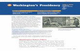 1 Washington’s Presidency - Mr Thompsonmrthompson.org/tb/9-1.pdf1789. He traveled north through Baltimore and Philadelphia to New York City, the nation’s capital. On April 30 at