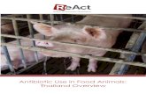 Antibiotic Use in Food Animals Thailand Overview 22 June '18 · OrganisationforEconomicCooperation and Deveopment (OECD) estimates that the amount of antimicrobials used in food animals