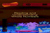 Reading and Understanding Whole Numbers · Reading and nderstanding Whole Numbers Complete this crossword by writing the digits: Down 1 Four thousand, eight hundred and thirty six