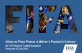 Women’s Football Development - FIFA - FIFA.comAllianz as Proud Partner of Women’s Football in Germany 5 70% OF WOMEN ARE EMPLOYED IN GERMANY. 80% OF ALL CONSUMER DECISIONS ARE