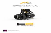 OWNERS MANUAL - PowaKaddy · The PowaKaddy C2 has a handle height adjust feature that allows you to position and lock the handle in 3 different positions . depending on your height.