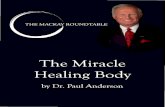 The Miracle Healing Body - Dr. Paul Anderson · The Miracle Healing Body - Dr. Paul Anderson because I spend my time on the research side. This is kinda poor, but this is showing