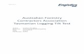 Australian Forestry Contractors Association Logging Tilt Test › static › uploads › files › afca... · The test method attempted to simulate the loading of logs onto a logging