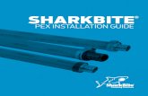 SHARKBITE · clamp ring 1/8"-1/4" from the end of the tube. This distance ensures that the clamp ring is positioned directly over the barbs on the fitting. Verify the connection is