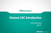 Hisense CAC Introductionacv-bg.com/hisense-bg.com/images/menu_download/01 Hisense CA… · Company Introduction 08 HITACHI World-wide famous enterprise, covers industrial fields like