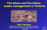 The biters and the bitten: snake management in Victoria › marketing › assets › pod... · The biters and the bitten: snake management in Victoria Nick Clemann ... deadly and