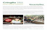 Cringila · Caring Cultural Community Newsletter Term 2 Week 1 30th April 2018 Welcome to Term 2. We have another busy term ahead with wonderful learning experiences planned for the