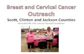 Breast and Cervical Cancer Outreach Scott, Clinton and ... meeting/DB Breas… · Breast Cancer Awareness planned events/Foundation: Oct. 3, 2016 Movie and Mammogram @ Opera House-