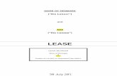 the Lessee”) · 2018-06-20 · The Lessee agrees that at the expiration of the leased term or upon the termination of this Lease, whichever is the earlier, the Lessee shall if requested