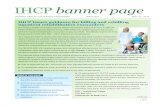 IHCP banner pageprovider.indianamedicaid.com/ihcp/Banners/BR201821.pdfAn appropriate diagnosis code, according to clinical documentation, should be coded as a second diagnosis. Additional