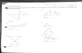 Similar Triangles Worksheet...Similar Triangles Name Date Period ate if the triangles in each pair are similar. If so, state how you know they are similar and complete the nnilarity