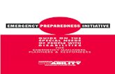 EMERGENCY PREPAREDNESS INITIATIVE - Dallas › departments... · Emergency Preparedness Initiative in the wake of the September 11th terrorist attacks. N.O.D. recognized that people