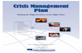 Crisis Management CrCMi sis Management › UserFiles › Servers › Server_340140 › File...Crisis Management May 1999 Revised: May 2010 Changed Buttlet Cr CMi sis Management Plan
