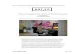 FOXY PRODUCTION New York - ArtCat...FOXY PRODUCTION New York Claude Monet is said to have famously proclaimed, “I must have flowers, always, and always.” Petra Cortright, the 29-year-old