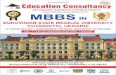 Overseas Education Consultancy & Study MBBS Abroad ... · for Studying MBBS in Ukraine. All Rooms are Furnished and Equipped with other Necessary Stuff (Bed, Study Table, Chair, Blankets,