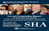 Center for Hospitality Research · Revenue Strategy, Marriott International, Inc. Michele Sarkisian, President, P3 Advisors S. Sukanya, Vice President and Global Head Travel, Transportation