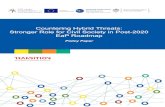 Countering Hybrid Threats: Stronger Role for Civil …the European Union Funded by Countering Hybrid Threats: Stronger Role for Civil Society in Post-2020 EaP Roadmap Transition Promotion