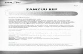 ZAMZUU REP - YTB · Home Security FrontPoint (Qualified subscriber and based on Contract term and service type) Amount Available for Distribution: $144 - $288 Field Force Percentage