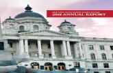 NEW YORK STATE UNIFIED COURT SYSTEM 2018 ANNUAL REPORT · NEW YORK STATE UNIFIED COURT SYSTEM 2018 ANNUAL REPORT Onondaga County Supreme Court, Syracuse, NY. Allegany County Courthouse,