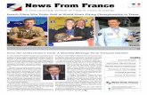 News From France - franceintheus.orgfranceintheus.org/IMG/pdf/nff/NFF1309.pdf · News From France Noember v 2013 A free monthly review of French news & trends inside Current Events