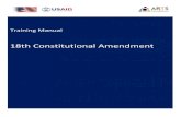 18th Constitutional Amendment...Constitutional History of Pakistan & 18th Constitutional Amendment & presentationsConstitution Making in Pakistan Scale , thThematic Summary of 18 Constitutional