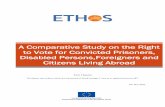 A Comparative Study on the Right to Vote for …...the Netherlands, Laura Brito and Jessica Morris for Portugal, Ulaş Karan for Turkey and Pier-Luc Dupont for the United Kingdom,