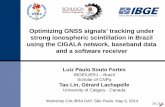 Optimizing GNSS signals’ tracking under strong ionospheric ... · Tao Lin, Gérard Lachapelle University of Calgary - Canada . Contents Introduction • The 2013 Solar Maximum and
