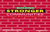 BUILDING STRONGER - WordPress.com · LABOUR MANIFESTO 2019 6 7 BUILDING STRONGER COMMUNITIES Over the past four years the demand for Children’s Services has dramatically increased