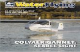 Colyaer...CoLyaer Story by Stephen C. Mestler Photos byMichael Volk he pldti from Water Flying magazine was for a Seabee pilot to review the Colyaer Gannet SIOO flying boat, imported