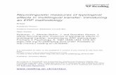 Neurolinguistic measures of typological effects in multilingual … · 2018-01-16 · multilingual transfer which assigns a privileged role to the L2 at the initial stages of L3 acquisition