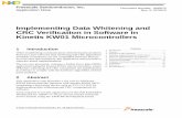 Implementing Data Whitening and CRC Verification in ... › docs › en › application-note › AN5070.pdf · Implementing Data Whitening and CRC Verification in Software in KW01