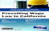 Discover no-hassle ways to comply with prevailing wage law ...les.brochure.s3.amazonaws.com/386203.pdf · Prevailing Wage Law in California Discover no-hassle ways to comply with