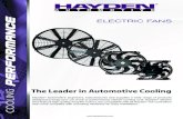 The Leader in Automotive Cooling › media › 5477 › electric-fan... · 2019-05-15 · Hayden® offers both digital and analog fan controllers to customize cooling fan performance.