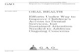 November 2010 ORAL HEALTH · 2010-11-30 · The Children’s Health Insurance Program Reauthorization Act of 2009 (CHIPRA) ... Characteristics of Mid-Level Dental Providers in New