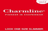 Look one size sLimmer › IMG › pdf › Charmline_EN_2014.pdf · Pure (Design 245) The range offers four swimsuits and a bikini, maillots with princess seams, feminine cuts and