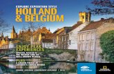 ENJOY PEAK EXPERIENCES - Lindblad Expeditions€¦ · Discover wild islands, charming medieval towns, and a wealth of important art on a voyage from Germany to the Netherlands and