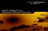 Light thERAPY for •• Seasonal Affective Disorder Brochure.pdf · affordable SAD light therapy devices on the market. 1.800.322.8546 Fax 419.636.1739 ••• LIT 0115 Rev.0 (5/11)