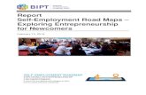 Report Self-Employment Road Maps Exploring Entrepreneurship … · 2019-10-10 · Entitled, the Self-Employment Road Map – Exploring Entrepreneurship for Newcomers, this event turned