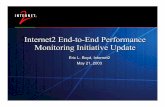 Internet2 End-to-End Performance Monitoring Initiative Update › cuc2003 › program › slides › s5c2.pdf · 2003-07-15 · 23 June 2003 Internet2 End-to-End Performance Monitoring