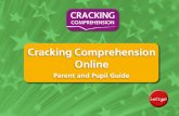 Cracking Comprehension Online...Cracking Comprehension Online includes a range of question types. Many are multiple choice, which are answered by selecting one or more options. Make