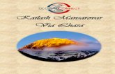 Kailash Mansarovar Via Lhasa€¦ · Kailash Booking Process :- Fill up Kailash Yatra Booking Form, scan coloured image of your passport. Send the soft copy of Booking form & passport
