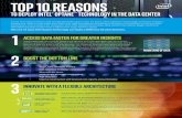 Top 10 Reasons - Intel › ... › technology-briefs › optane-top-10-reasons… · Top 10 Reasons To Deploy InTel® opTane™ Technology In The DaTa cenTeR As the first major memory