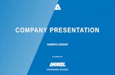 ANDRITZ company presentation - October 2019€¦ · HMI CANADA INC. •About 3,100 employees •Annual sales of more than 500 million Euros •Extension of the ANDRITZ product portfolio,