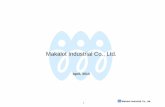 Makalot Industrial Co., Ltd. EN.pdf · 2015-01-14 · Makalot Industrial Co., Ltd. 4 4 Key Trends 4 Key Trends / Company Overview Expanding into emerging markets Capturing the growth