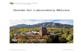 Guide for Laboratory Moves - Environmental Health & Safetyehs.colorado.edu/wp-content/uploads/2015/12/EHS...Research equipment or laboratory surfaces contaminated with toxic, corrosive,
