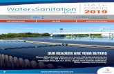 rate Water Sanitation 2019 Africa - Infrastructure news › wp-content › ...rate card 2019 The official magazine of the Water Institute of Southern Africa Water&Sanitation Africa